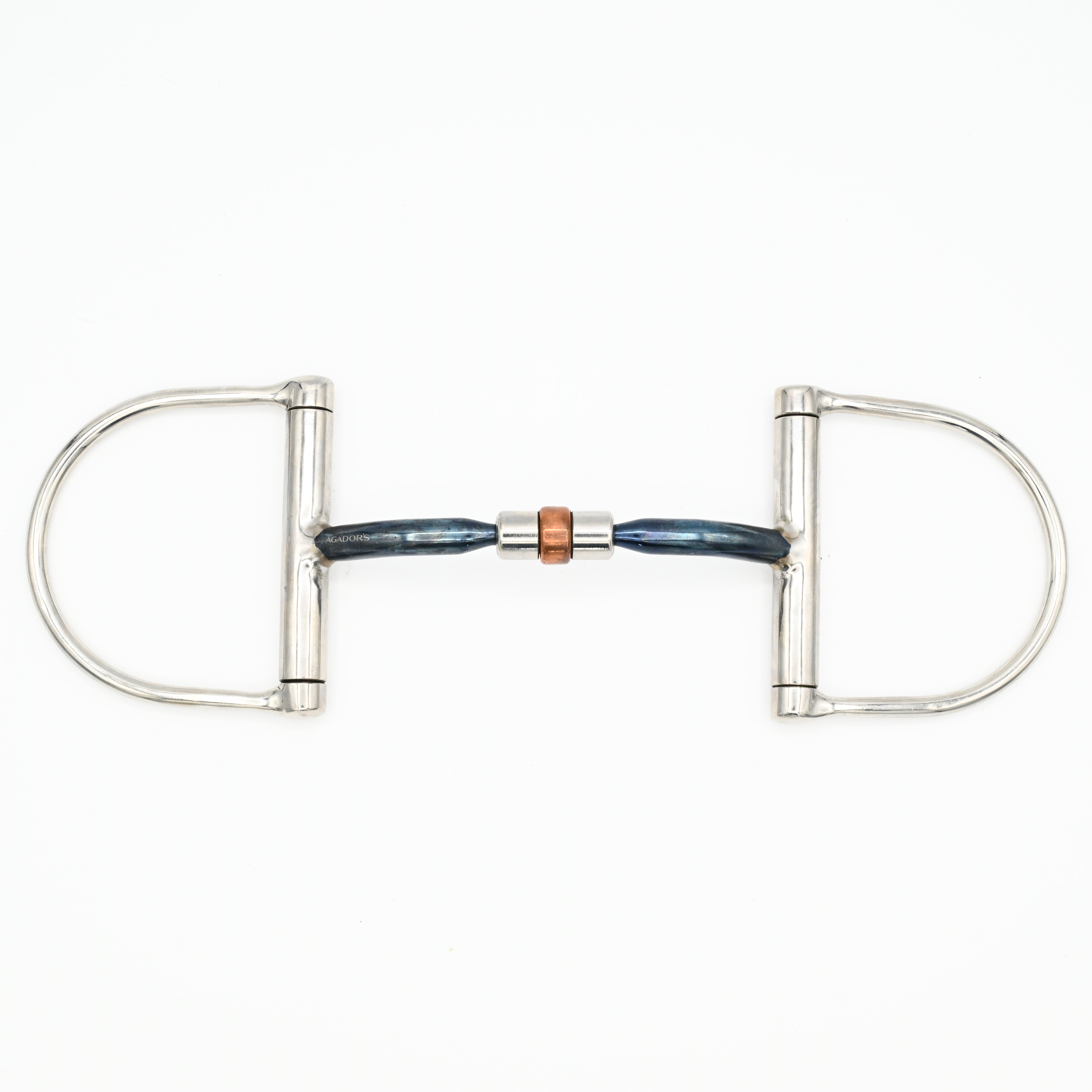 CalmBlue Hunter D-Ring Snaffle (Extra Large Dee Cheek)