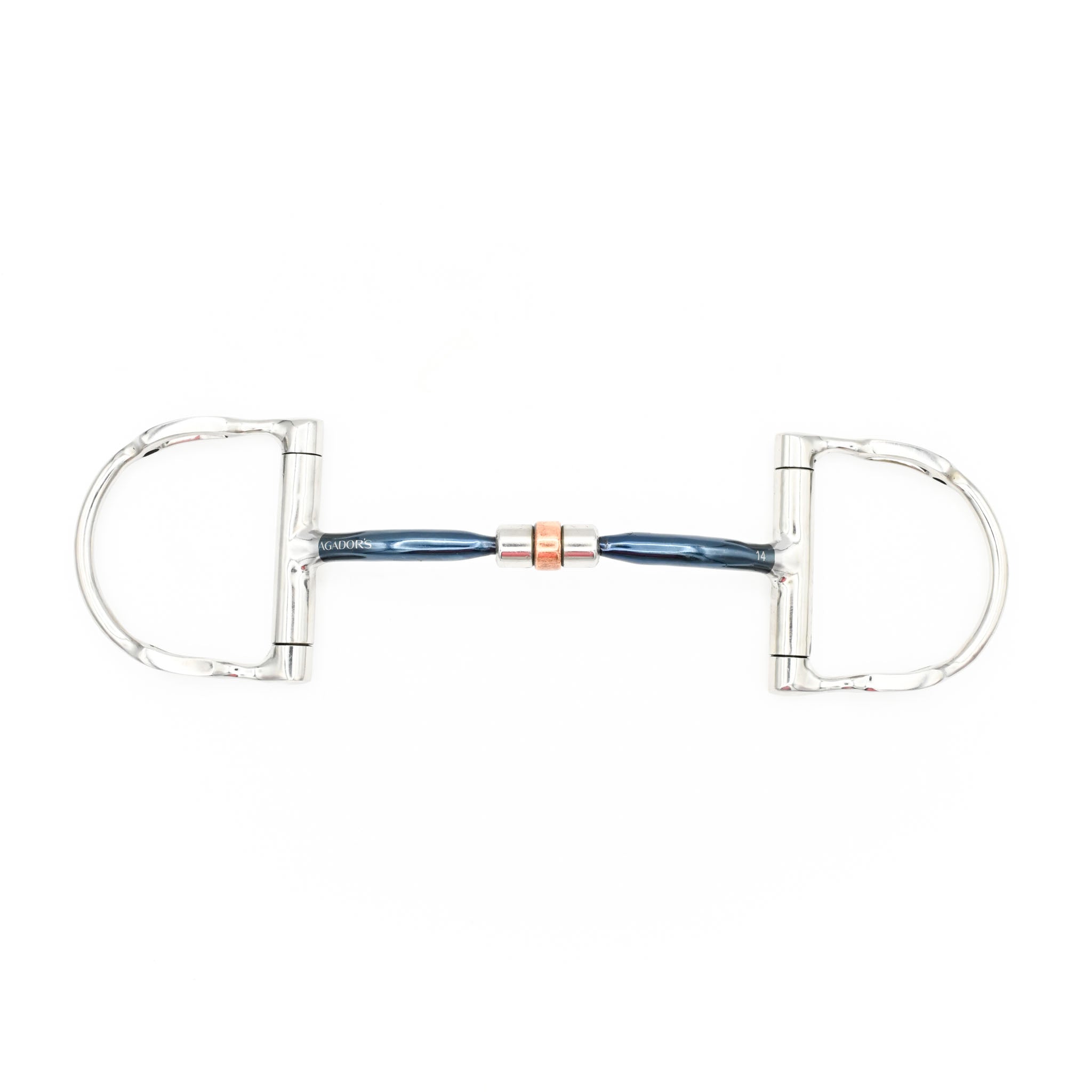 Special Edition: CalmBlue Hunter D-Ring Snaffle With Hooks
